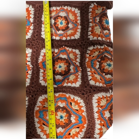 NWOT FREE PEOPLE CATCH ME CROCHET BOHO CROSSBODY BAG - Picture 12 of 13